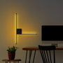 Opviq Lámpara de pared Sarf - 13615 Negro